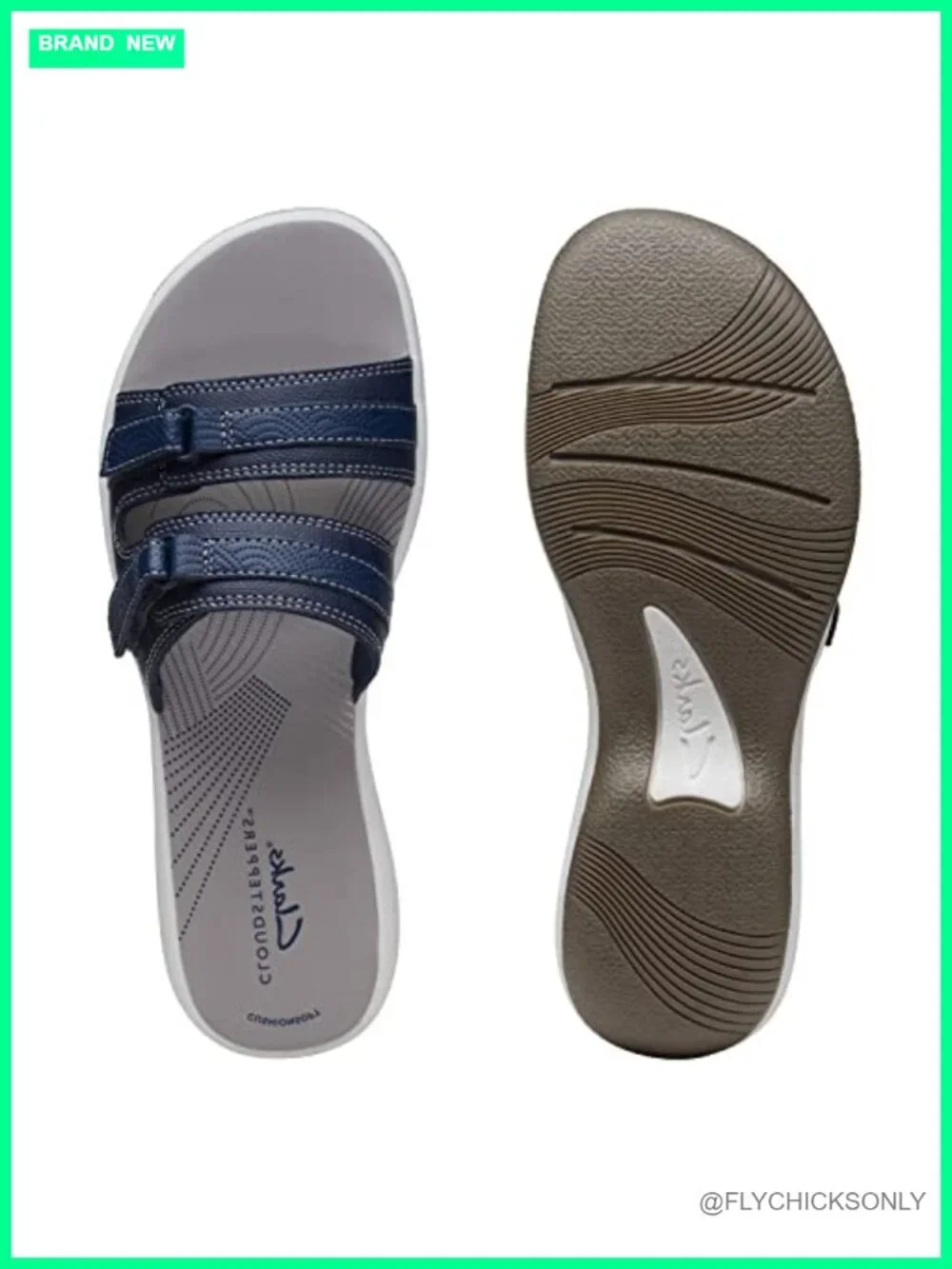 Slide Sandal with Cushion Soft Footbed, Adjustable Closure, Lightweight Sole